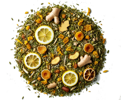 Ρόφημα αποτοξίνωσης με λεμόνι & βότανα - τσάι / πράσινο τσάι