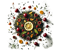 Πράσινο τσάι με κεράσι και λεμόνι - τσάι / πράσινο τσάι