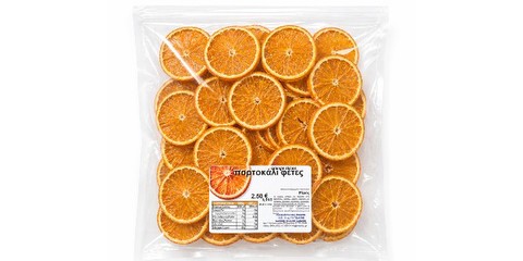 1kg Πορτοκάλι σε ροδέλες αποξηραμένο