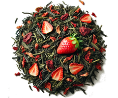 Πράσινο τσάι με βανίλια, φράουλα - τσάι / πράσινο τσάι